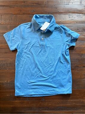 Crewcuts Boys Blue Polo Shirt NWT Sz 6/7